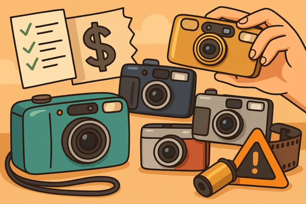 Гид по плёночным мыльницам: Olympus mju, Superzoom и Canon Prima — реальные цены и как не попасть на ремонт