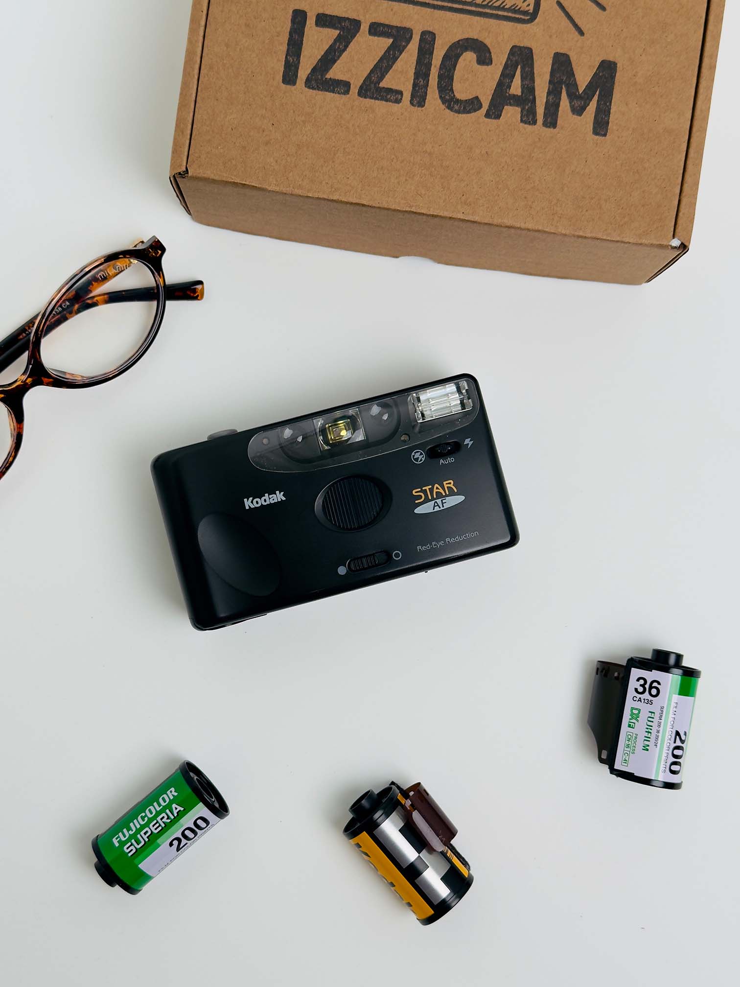 Пленочный фотоаппарат Kodak Star AF, вид спереди