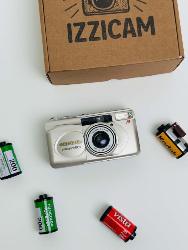 Пленочный фотоаппарат OLYMPUS SUPERZOOM 80G